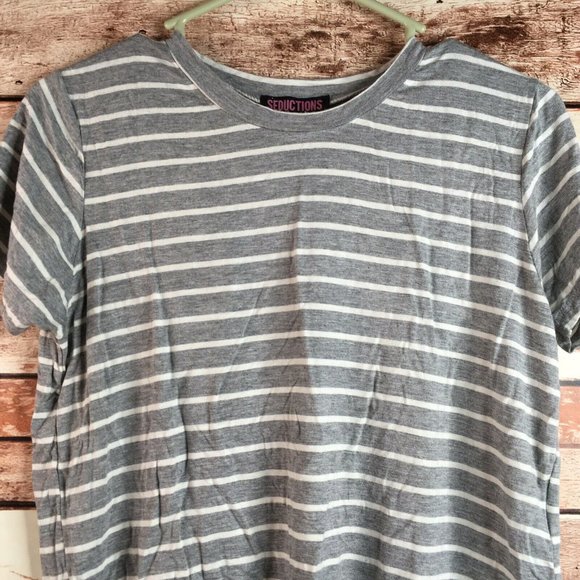 🐙 Seductions By Sirens Striped Blouse - Picture 2 of 8